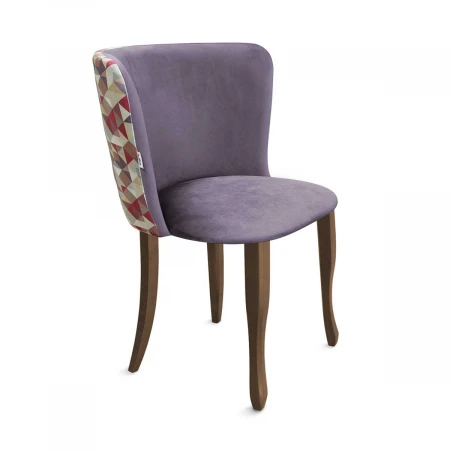 Кухонный стул Sheffilton SHT-ST36-4/S122 сумеречная орхидея/темный орех/черн.муар 8743168501