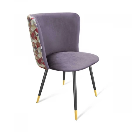 Кухонный стул Sheffilton SHT-ST36-4/S95-1 сумеречная орхидея/черный муар/золото 3002732701