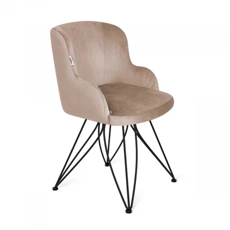 Кухонный стул Sheffilton SHT-ST39/S113 латте/черный муар 7736731802