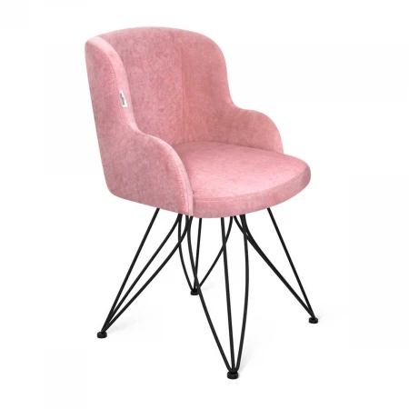 Кухонный стул Sheffilton SHT-ST39/S113 пыльная роза/черный муар 7736731801