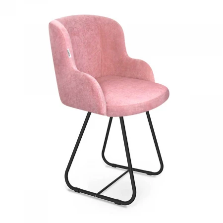 Кухонный стул Sheffilton SHT-ST39/S38 пыльная роза/черный муар 9174958102