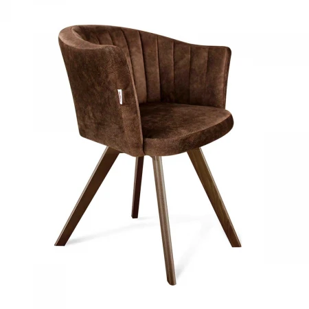 Кухонный стул Sheffilton SHT-ST42-1/S39 кофейный трюфель/темный орех 7324385101