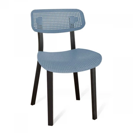 Кухонный стул Sheffilton SHT-S85 синий морена 1604559-е/черный 2304646313