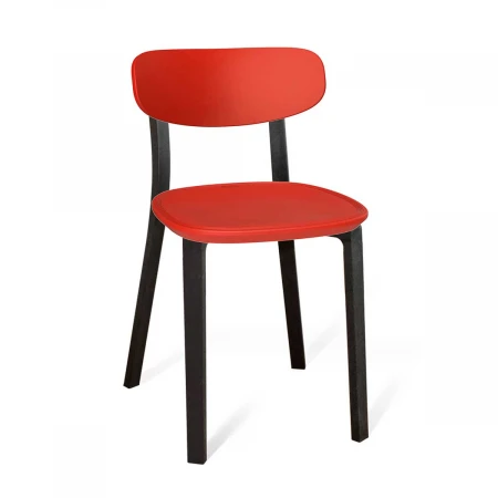 Кухонный стул Sheffilton SHT-S85-2 красный/черный 4180652605