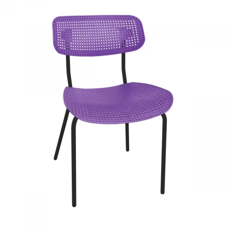 Кухонный стул Sheffilton SHT-S85М фиолетовый pan 2582/черный 6231798815