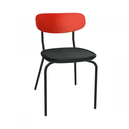 Кухонный стул Sheffilton SHT-S85М-2 красный/черный/черный муар 7229537210