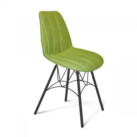 Кухонный стул Sheffilton SHT-ST29-C1/S100 оливковый оливковый/черный муар 8706594501
