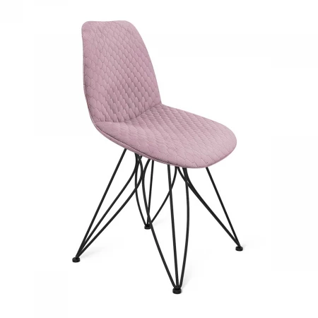 Кухонный стул Sheffilton SHT-ST29-C22/S113 розовый зефир/черный муар 3549171701