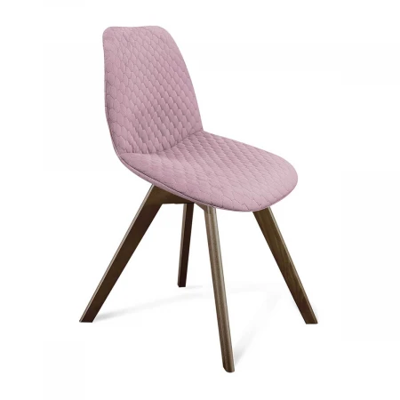 Кухонный стул Sheffilton SHT-ST29-C22/S39 розовый зефир/темный орех 7429988602