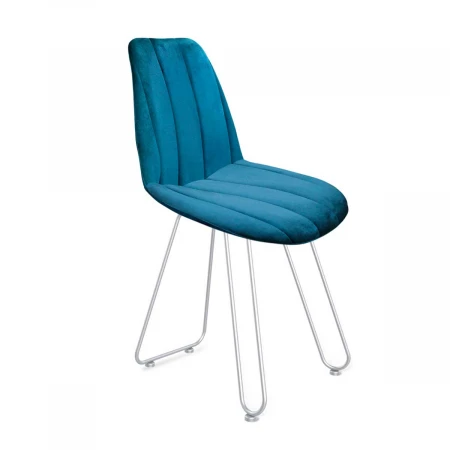 Кухонный стул Sheffilton SHT-ST29-С1/S106 морская глубина морская глубина/хром лак 3493499401