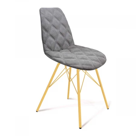 Кухонный стул Sheffilton SHT-ST29-С20/S37 серый туман/золото 6157256802