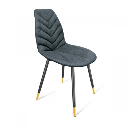 Кухонный стул Sheffilton SHT-ST29-С4/S95-1 графит/черный муар/золото 5131368101