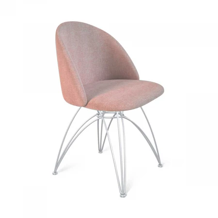 Стул Sheffilton SHT-ST35/S112 розовый десерт/хром лак 6745343301