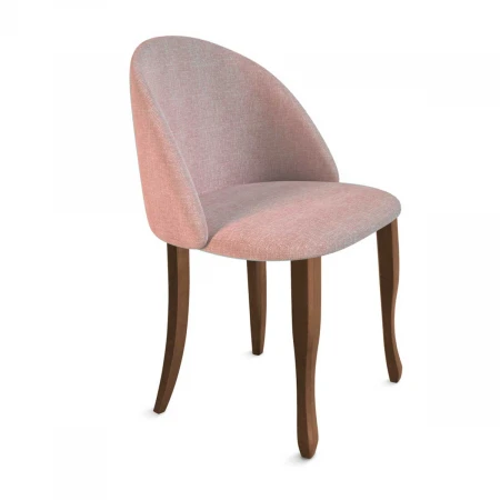 Стул Sheffilton SHT-ST35/S122 розовый десерт/темный орех/черный муар 9004543201