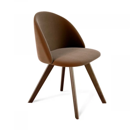 Стул Sheffilton SHT-ST35/S39 кофейный ликер/темный орех 3499081203