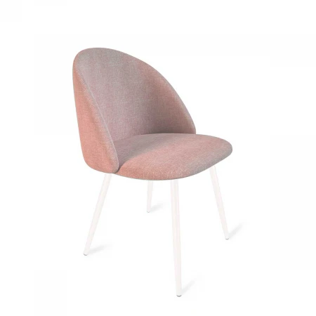 Стул Sheffilton SHT-ST35/S95-1 розовый десерт/белый муар 1842492304
