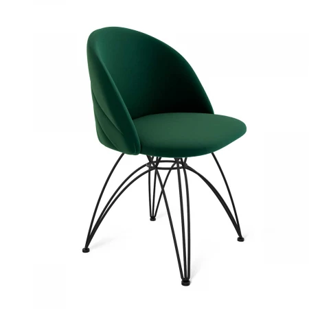 Стул Sheffilton SHT-ST35-2/S112 лиственно-зеленый/черный муар 3458084401