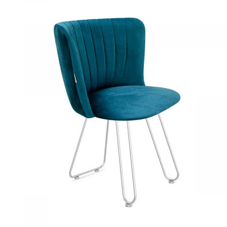 Кухонный стул Sheffilton SHT-ST36-1/S106 тихий океан/хром лак 4358094501