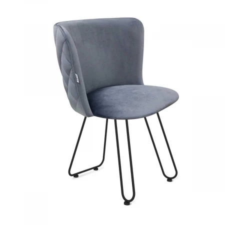 Кухонный стул Sheffilton SHT-ST36-3/S106 нейтральный серый/чёрный муар 4784597501