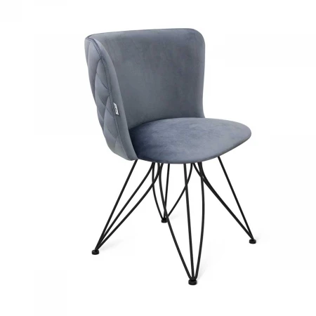 Кухонный стул Sheffilton SHT-ST36-3/S113 нейтральный серый/черный муар 4347081701