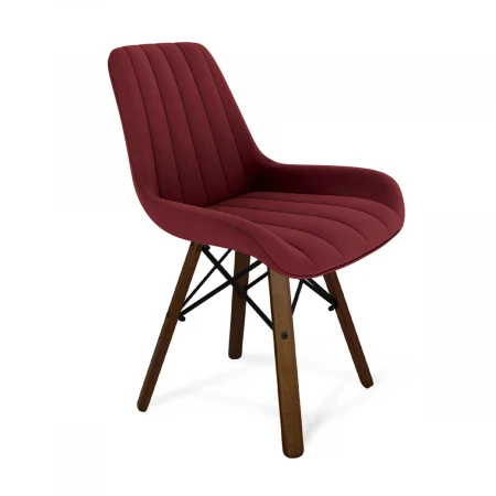 Кухонный стул Sheffilton SHT-ST37/S70 рубиновое вино/темный орех 6541042201