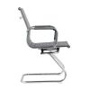 Офисный стул TopChairs Visit серое D-101L grey Офисный стул TopChairs Visit серое D-101L grey