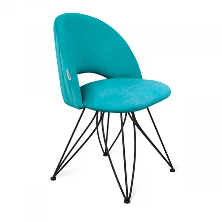 Офисный стул Sheffilton SHT-ST34-1/S113 голубая пастель/чёрный муар 3236323802