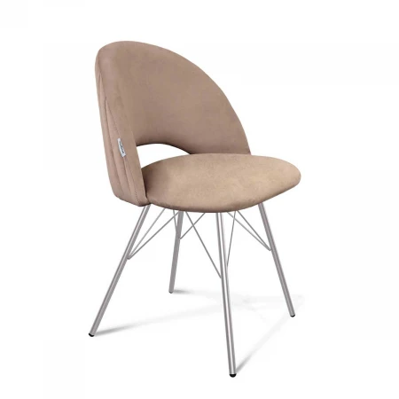 Офисный стул Sheffilton SHT-ST34-1/S37 латте/хром лак 3452841101