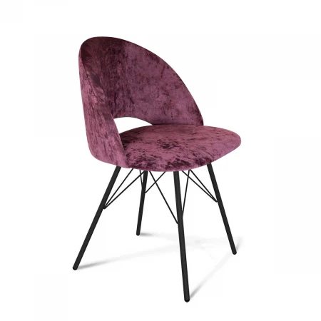 Офисный стул Sheffilton SHT-ST34/S37 вишневый джем/черный муар 9002483403