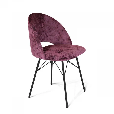 Офисный стул Sheffilton SHT-ST34/S64 вишневый джем/черный муар 6789983302