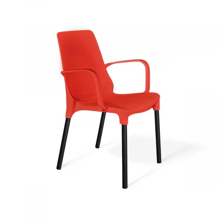 Офисный стул Sheffilton SHT-S76 красный/черный муар (цинк) 3696078603