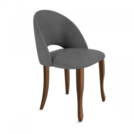 Офисный стул Sheffilton SHT-ST34/S122 платиново-серый/темный орех/черный муар 7237453401