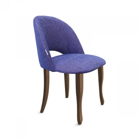 Офисный стул Sheffilton SHT-ST34/S122 синий мираж/темный орех/черный муар 7237453402