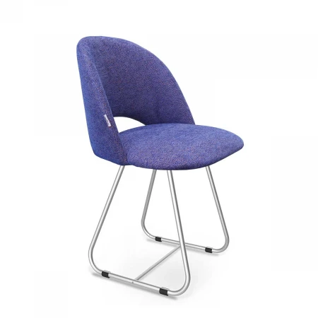 Офисный стул Sheffilton SHT-ST34/S38 синий мираж/хром лак 1316692201