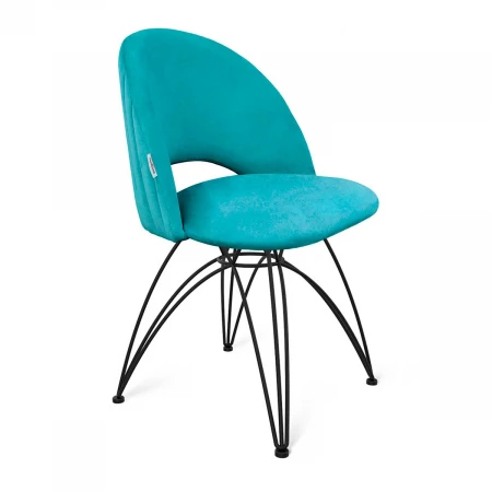 Офисный стул Sheffilton SHT-ST34-1/S112 голубая пастель/чёрный муар 1572308802