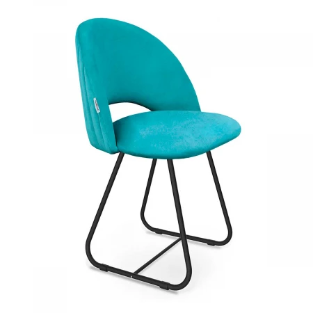 Офисный стул Sheffilton SHT-ST34-1/S38 голубая пастель/чёрный муар 1441211602