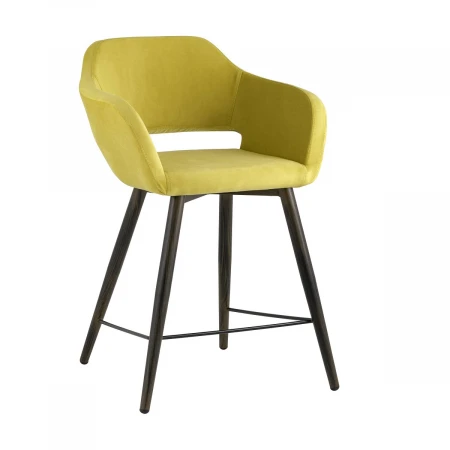 Полубарный стул Stool Group Саймон велюр золотистый fb-saimon-plb-awd-vl-28