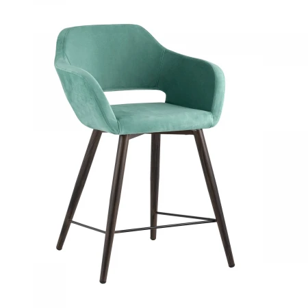 Полубарный стул Stool Group Саймон велюр морской fb-saimon-plb-awd-vl-43