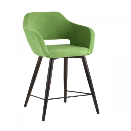Полубарный стул Stool Group Саймон велюр травяной fb-saimon-plb-awd-vl-31
