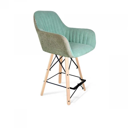 Полубарный стул Sheffilton SHT-ST38-3/S80-1 вечерняя заря/прозрачный орех/черн. муар 5658839601