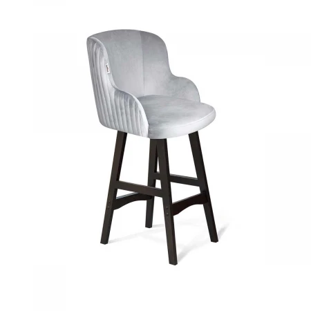 Полубарный стул Sheffilton SHT-ST39-1/S65-1 серое облако/венге 1438482201