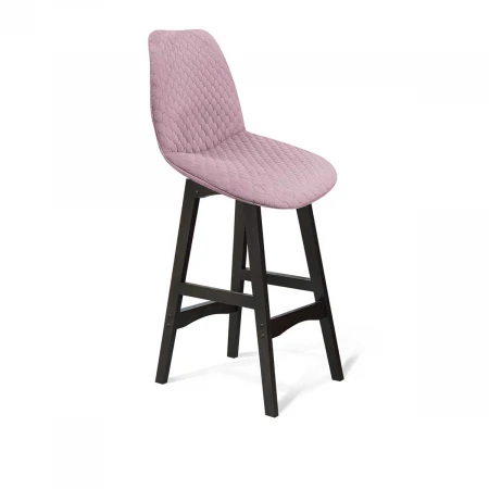 Полубарный стул Sheffilton SHT-ST29-C22/S65-1 розовый зефир/венге 1978240301
