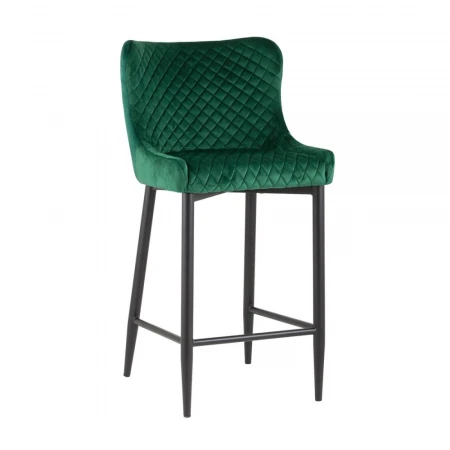 Полубарный стул Stool Group Ститч MC15CT Velvet HLR-56 Dual