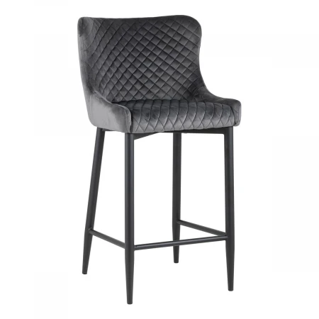 Полубарный стул Stool Group Ститч MC15CT Velvet HLR-21 Dual