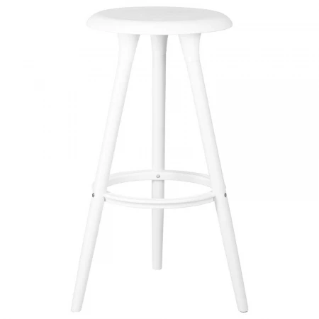 Табурет барный DOBRIN ROYCE WHITE (белый (W-02)) 652PP_WhiteBase-LMZL ROYCE WHITE