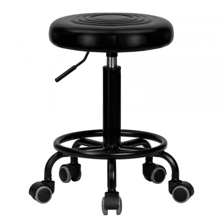 Табурет мастера DOBRIN BILLY BLACK (чёрный) 3051_BlackBase-LM BILLY BLACK