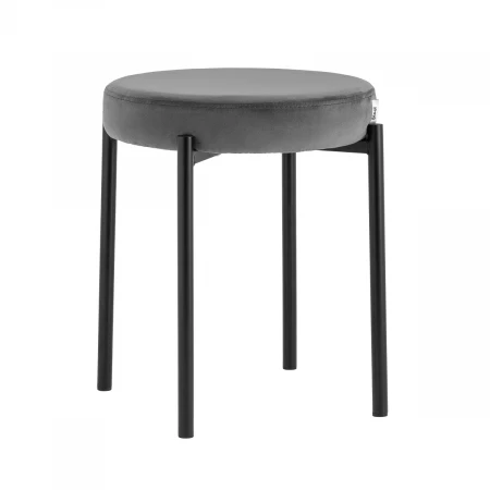 Табурет Stool Group Рио велюр тёмно-серый AV 480-C298-08