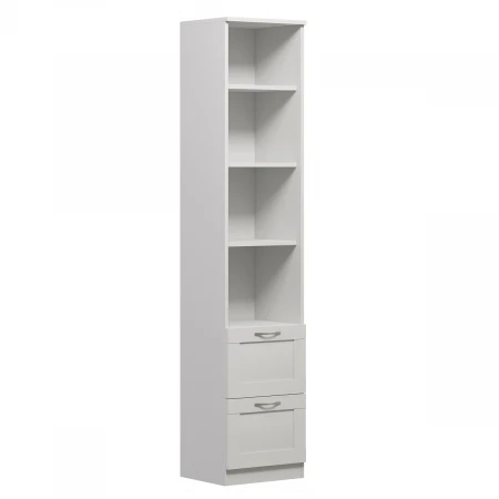 Стеллаж Шведский Стандарт Сириус 39х190 с 2 ящиками 2.02.07.140.1