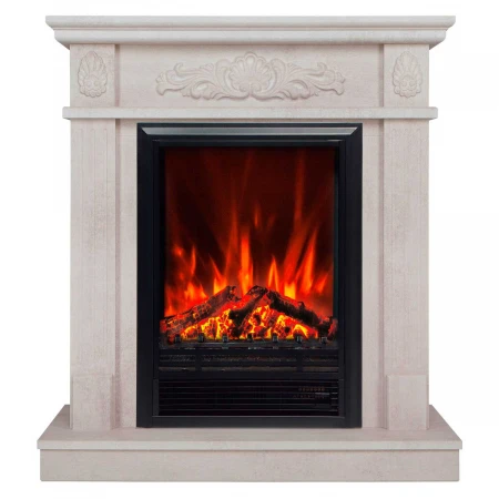 Электрокамин Realflame Adelaida WT с очагом Eugene 307001