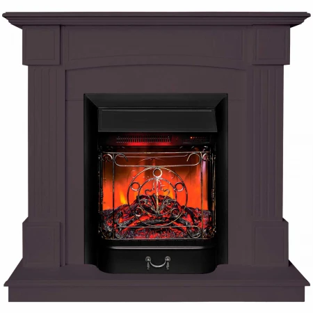 Электрокамин Realflame ANDREA STD GR с очагом Majestic Lux Brass 306354